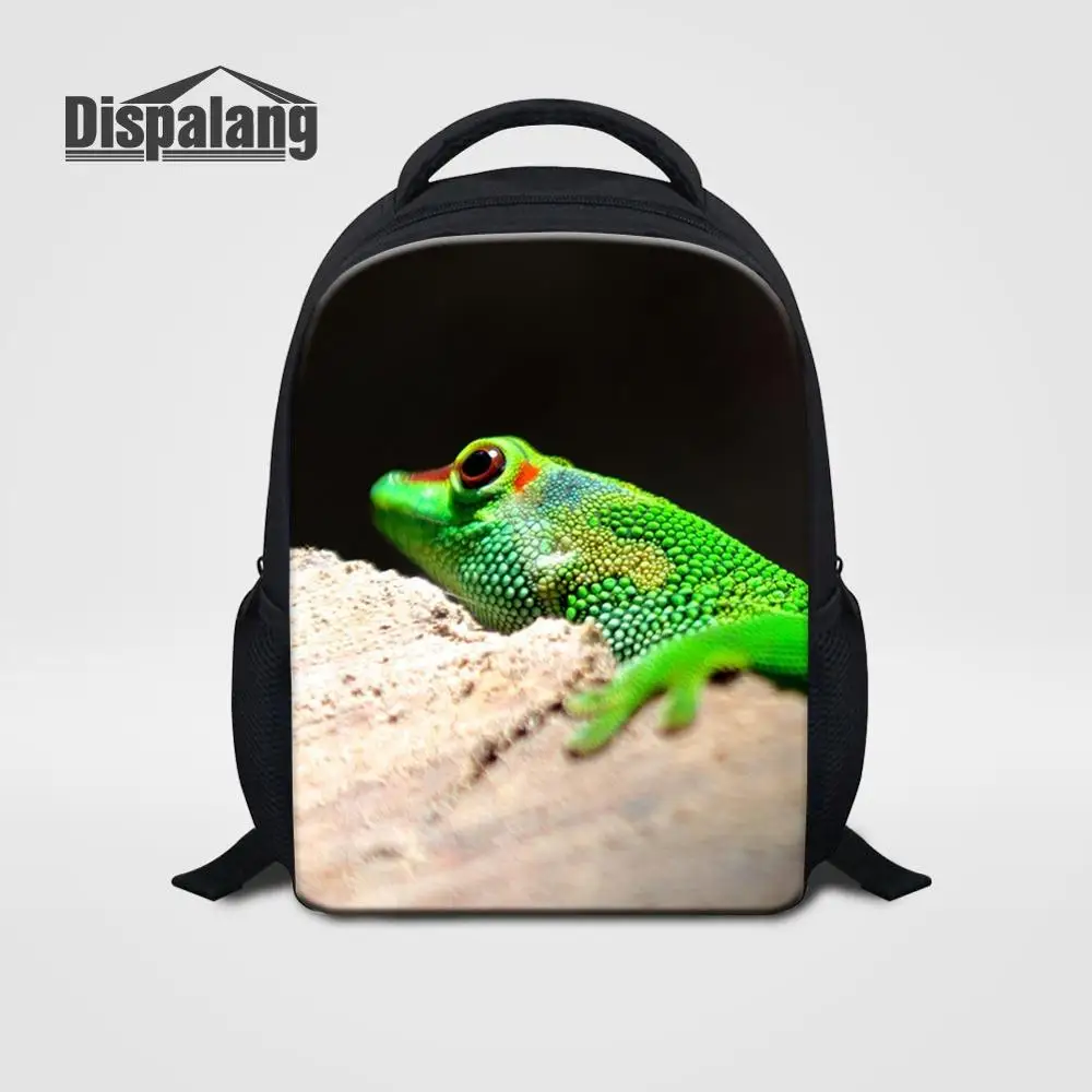 Backpack29 Dispalang школьный рюкзак для мальчиков 12 дюймов Мини милый рюкзак с принтом ящерица для мальчиков Детский рюкзак - Цвет: Backpack29