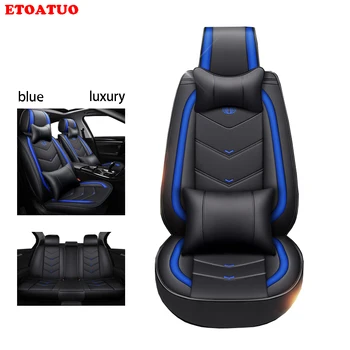 

Full Coverage Eco-leather auto seats covers PU Leather Car Seat Covers forHonda civic accord crv grosstour honda pilot car cover