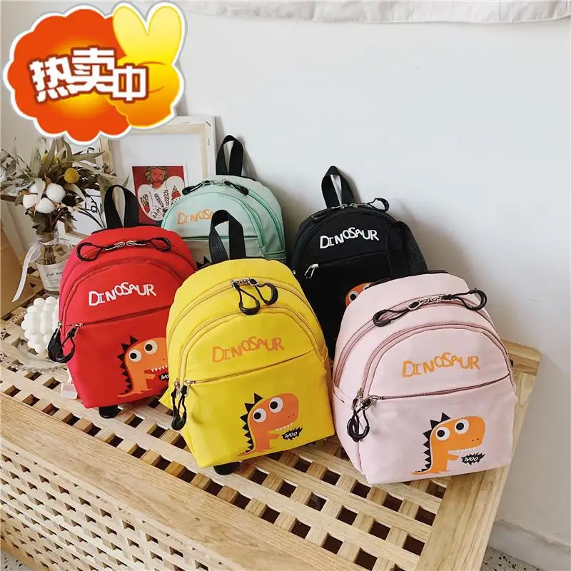 

Korean-style Children New Style School Bag Versatile Men And Women Children Cute Dinosaur Backpack CHILDREN'S Baby Schoolbag Fas
