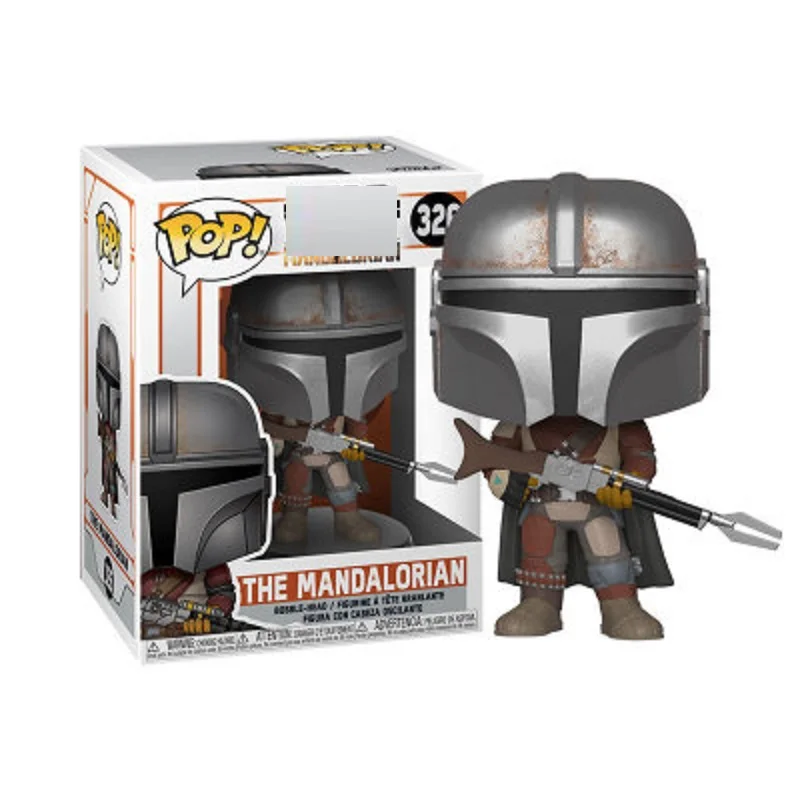 FUNKO POP Новые Звездные войны Модель Рисунок игрушки Мандалорское 326 # ПВХ фигурки