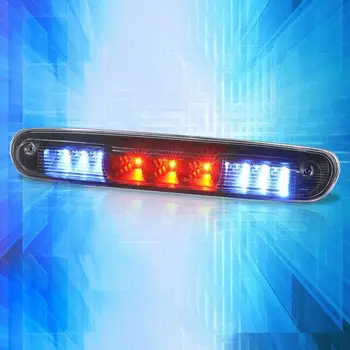 

LED White Red Third Brake Light Black Signal Lamp Super Bright Rear Brake Light For 07-13 Silverado Sierra 1500