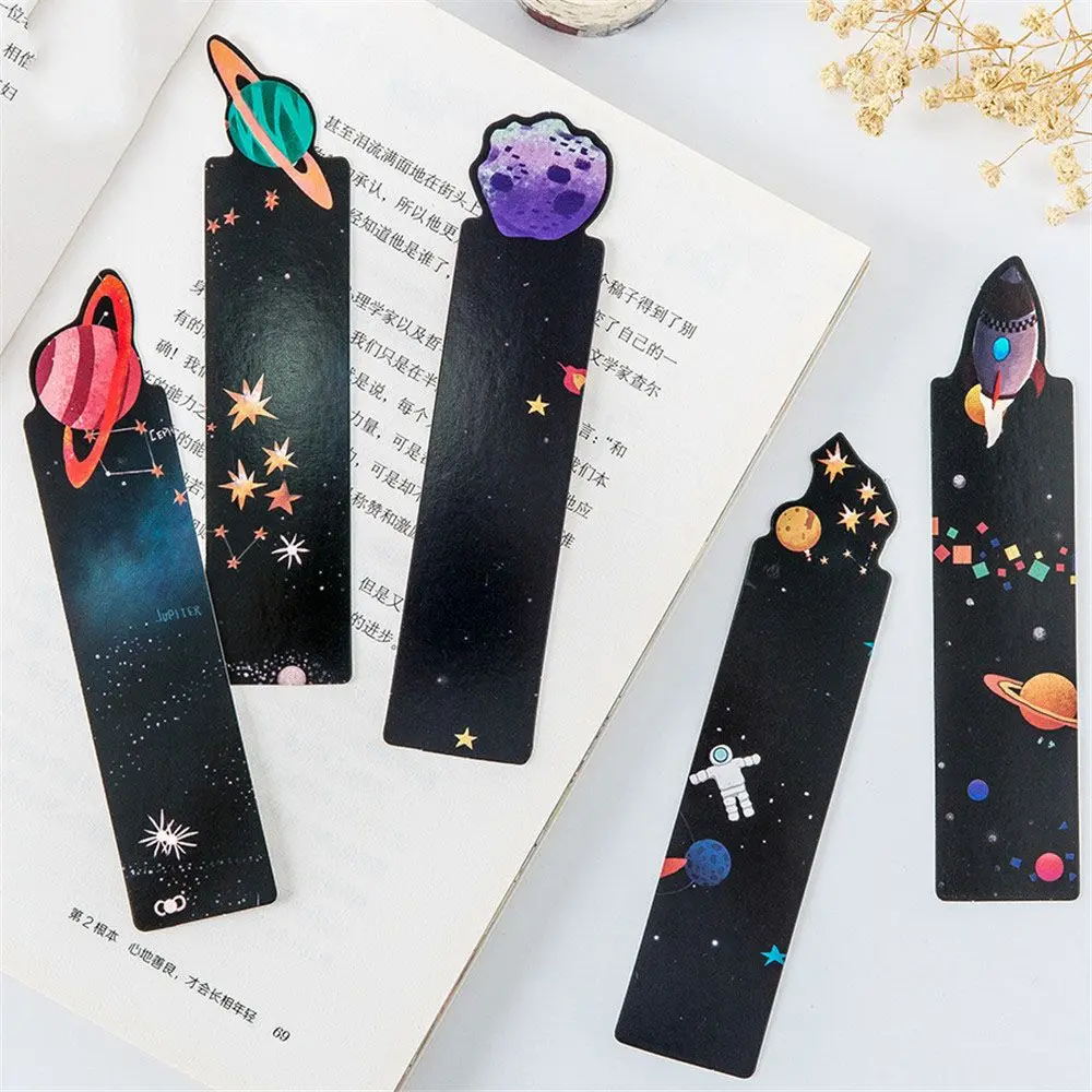 30 шт. закладки Planet Star милые канцелярские товары креативные Galaxy Sky для книг