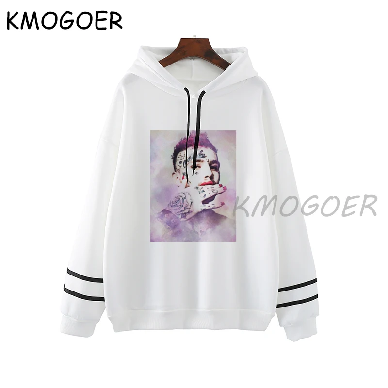 Толстовка Lil Peep Pop Art милая толстовка Женский пуловер для девушек женская одежда в