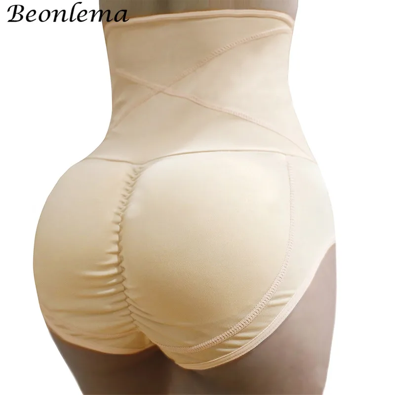 Beonlema женские трусики поддельные с накладками на ягодицах усиливающий прижимной усилитель Высокая талия пояс для похудения Корректирующее белье для тела
