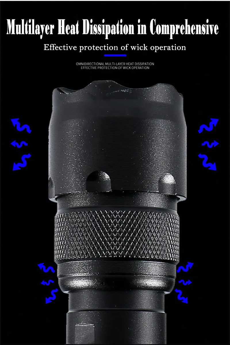 Цифровой ночного видения тепловизор вспомогательные инструменты для ночного охоты инфракрасное освещение Невидимый фонарик 850nm/940nm