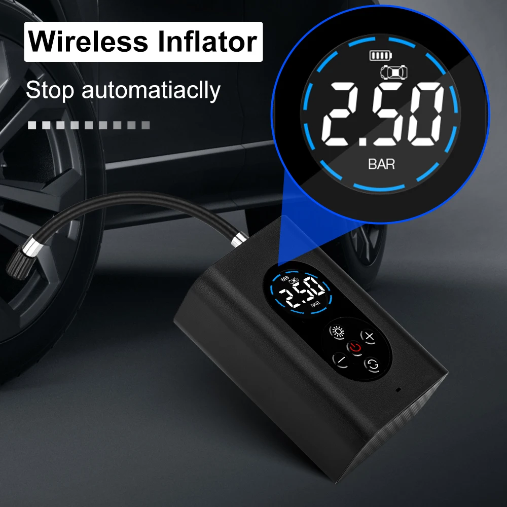 �޴�� �ڵ��� ���� �������� ���� Ÿ�̾� ���� ���� ����, 150PSI, �ڵ��� �� ���ͻ���Ŭ ���� ���, LED ����Ʈ