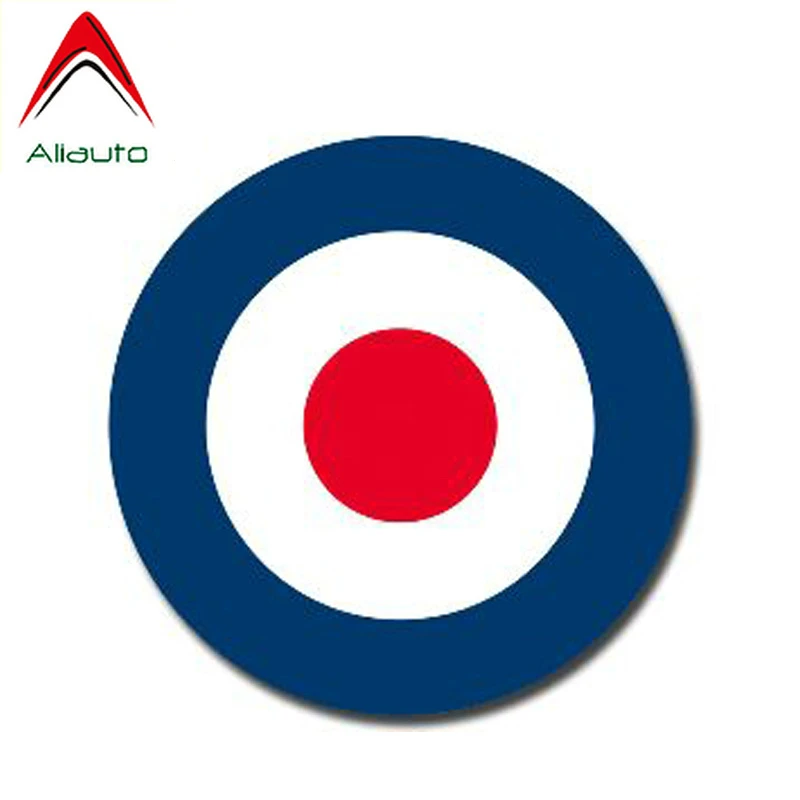 Aliauto глянцевая виниловая наклейка Раф круглая The Who Mod Target Vespa стильная