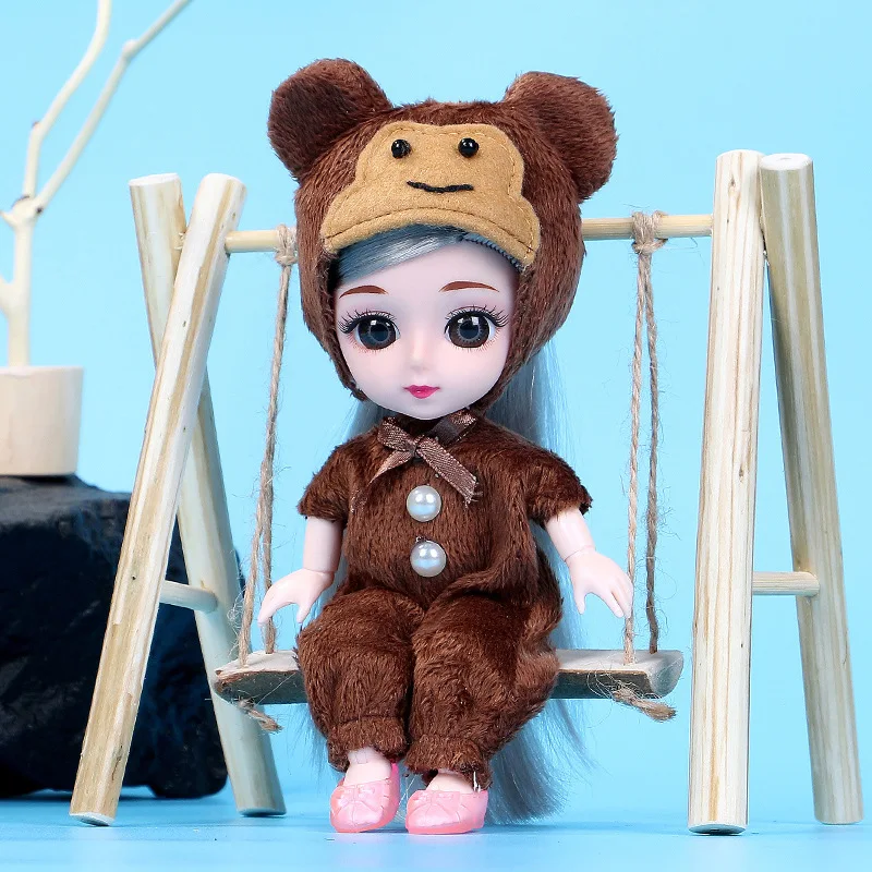 Новинка кукла Ob11 16 см BJD одежда наряды куклы Модный милый комплект одежды с