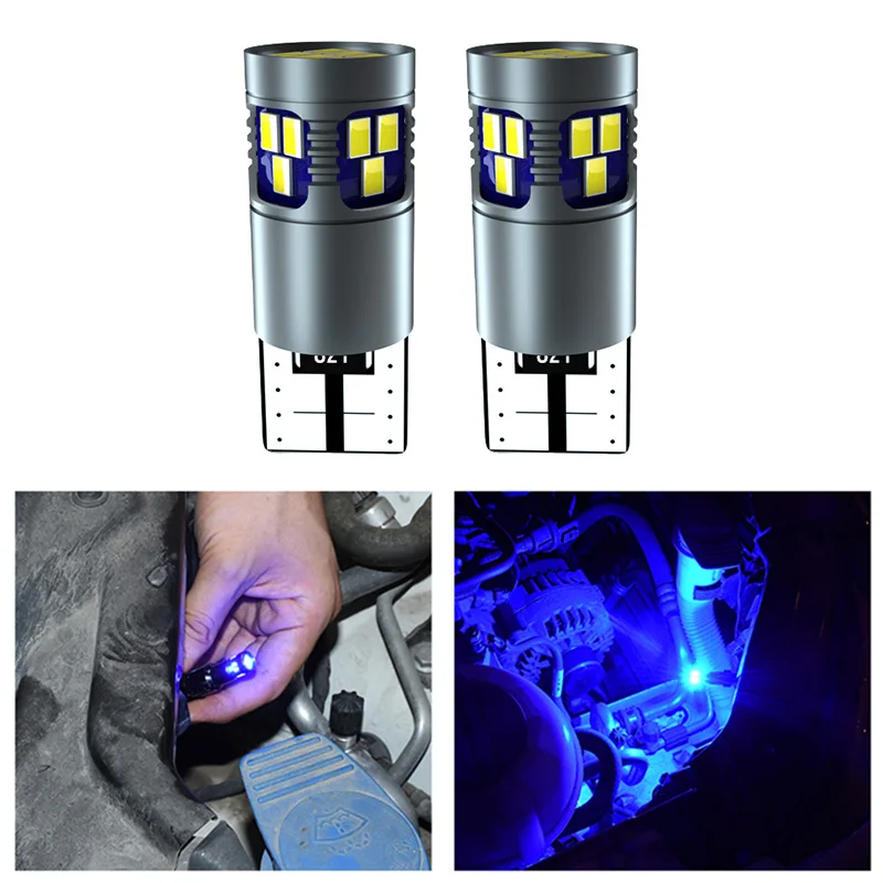 

T10 Led W5W Canbus Decoding Lamp White Yellow Blue 168 194 Bulb Clearance Lights For Audi A4 B9 Q5 Q7 TT R8 8S 2016 2017