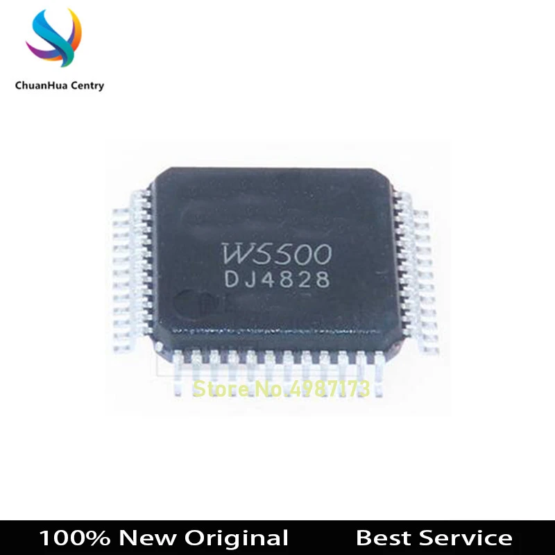 

2 шт./лот W5500 LQFP48 100% оригинальная новая фотография
