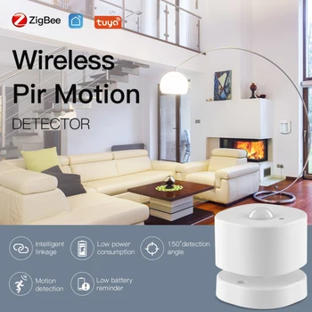 

Tuya ZigBee PIR motion sensor human body sensing detector Smart Life/Tuya App Control Smart Body Movement Sensor