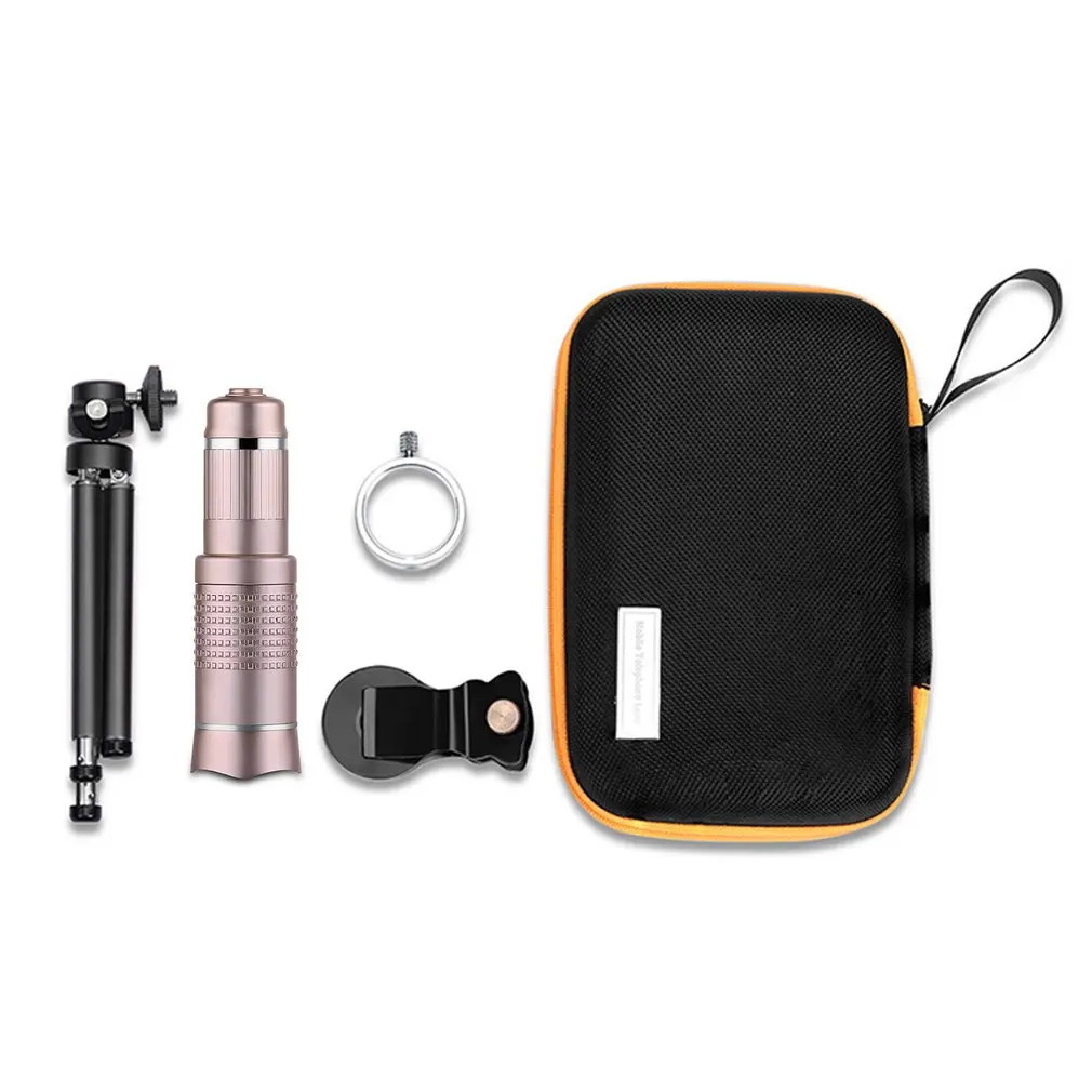 

20X Zoom Mobile Phone Telescope Lens Optical Telephoto Camera Lens With Tripod HD Telescope Universal For Smartphones