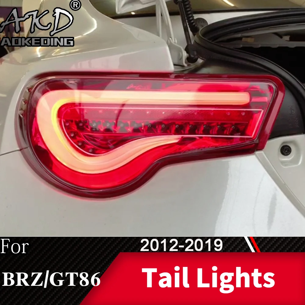 Задний фонарь для Toyota GT86 FT86 2012 2019 Subaru BRZ светодиодные задние фары Противотуманные