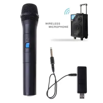 

Wireless Microphone Megaphone Handheld Mic with USB Receiver for Karaoke Speech