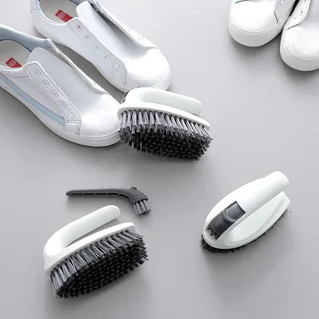 

Detachable Cleaning Brush Plastic Hand-held Soft Hair Clean Shoes Clothes Underwear Laundry Brush Kitchen Home Cleaning Tools