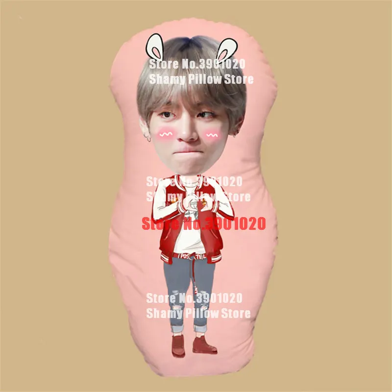 pillow Парк Цзи Хун Гонг Ю подушки Bangtan мальчики девочка обнимая Подушка на заказ - Цвет: pillow