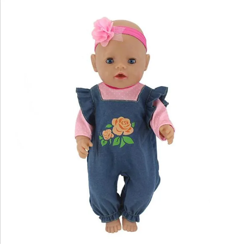 

High-quality Doll Clothes Born Baby Fit 18 inch 40-43cm Unicorn cactus Girl Boy Doll Accessories For Baby Birthday Gift