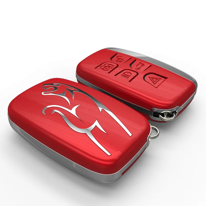 Key Shell Case for Jaguar 5 Buttons Smart Remote Car key Auto Durable Car-Styling Car key Covers key case key case cover car key shell remote control case cover