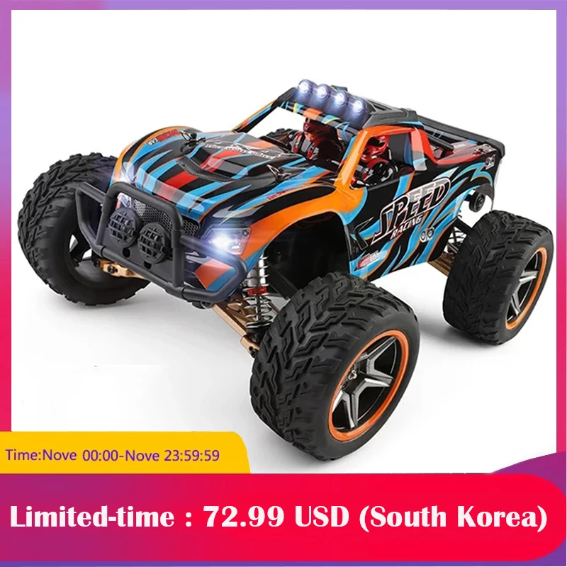 Wltoys масштаб 104009 1/10G матовый Радиоуправляемый автомобиль 4WD высокоскоростные
