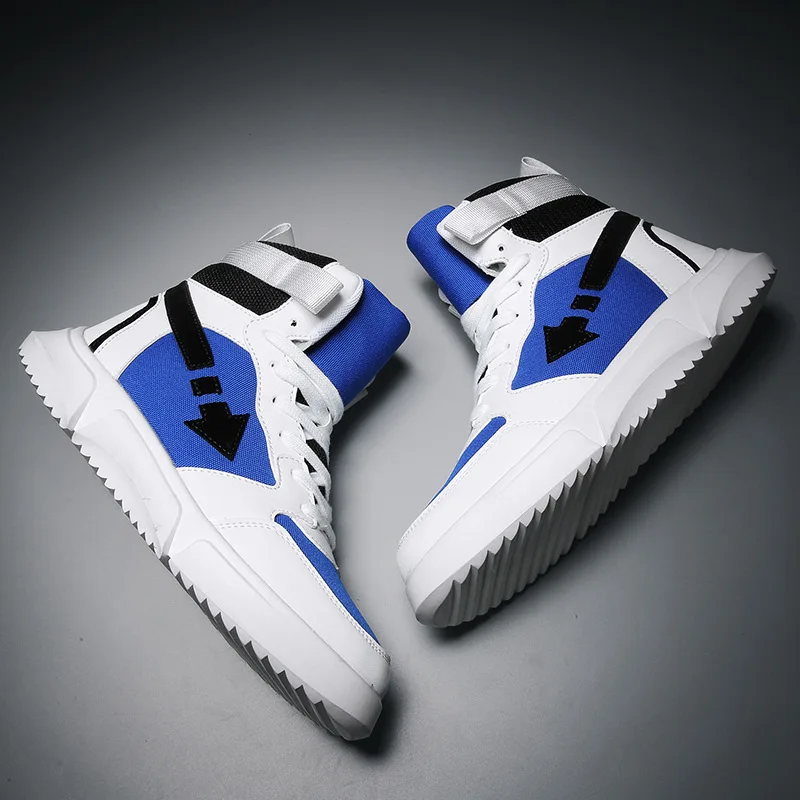 

High Shoes Men's Spring 2020 New Style MEN'S SHOES Fashion Versatile Sports Footwear BOY'S Korean-style Popular Brand High State