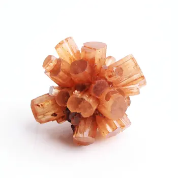 

Natural Rare Orange Aragonite Quartz Mineral Crystal Cluster Shape Rough Stone Nepheline Specimen Healing Home Decor