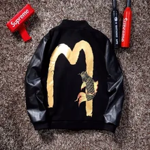 Новинка, стильный мужской повседневный Evisu из синтетического дышащего материала, высокое качество, теплое зимнее Мужское пальто, Тренч