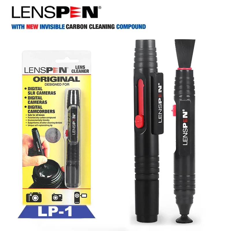 Комплект для чистки ручка объектива камеры LENSPEN LP-1 с воздушной щеткой пыли