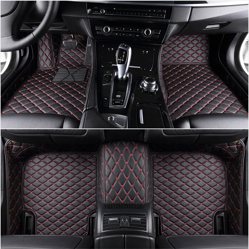 US $52.00 Custom 5 Seat car floor mats for bmw 7 Series E38 E65 E66 E67 F01 F02 F03 F04 G11 G12 740i 740iL 745Li 750iL 760i car mats