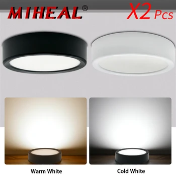 

2pcs Modern Fashion LED Downlight 5W 10W 15W 25W Surface Mounted Downlight Lights LED Spot Lights Ceiling Fixtures Lighting