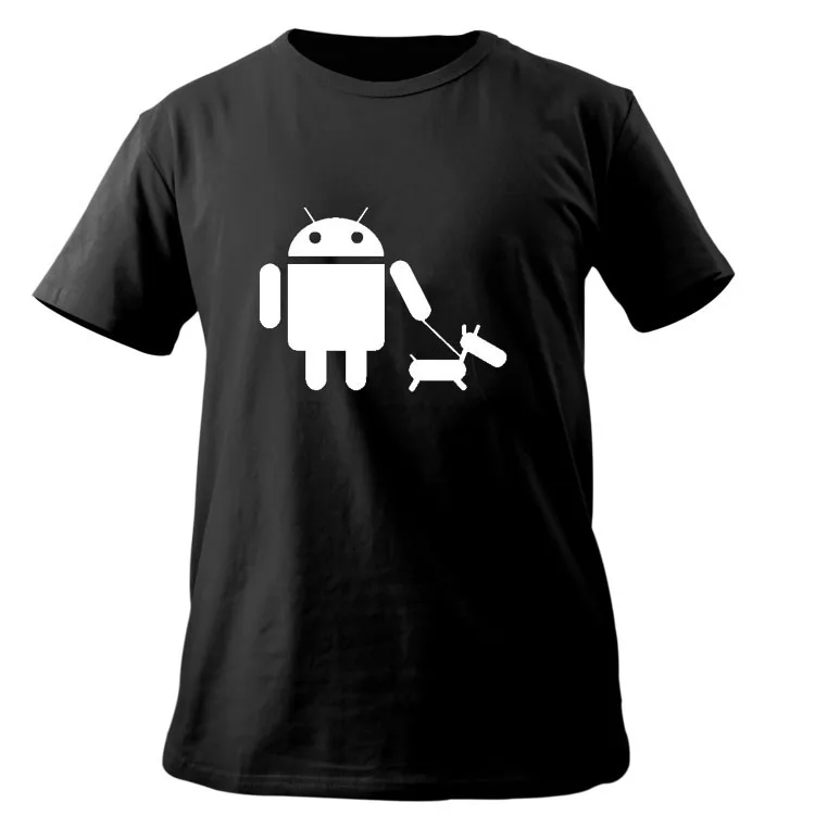 A0251-B22-4 Футболка на Android креативная футболка для мужчин и женщин смешной расцветки Nifty Cool новая короткая футболка хипстерский стиль мужская повседневная одежда - Цвет: A0251-B22-4