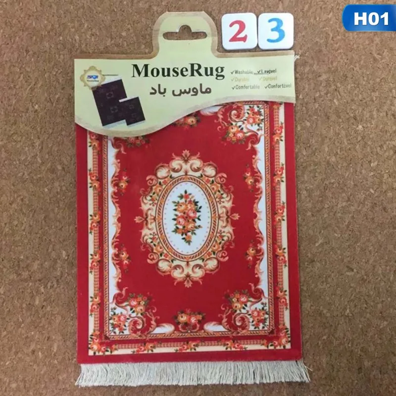 CM0754H01 Персидский мини тканый коврик для мыши Ретро стиль ковер узор чашка коврик для мыши с Fring домашний офисный стол Декор Ремесло - Цвет: CM0754H01