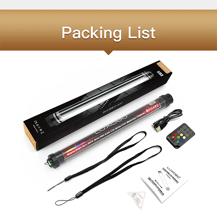 LUXCEO Waterproof RGB Light Wand P7RGB (12)