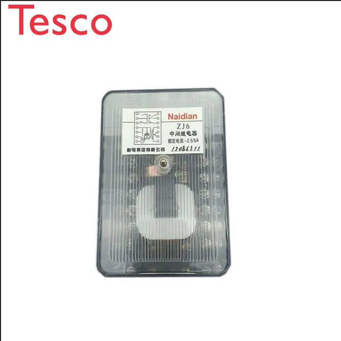 

High quality ZJ6 220V Electromagnetic intermediate relay/auxiliary relay 2.5A, 5A.