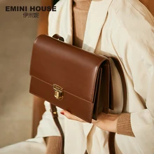 EMINI HOUSE, висячие Сумки через плечо для женщин, роскошные сумки, женские сумки, дизайнерские сумки из спилка, женская сумка-мессенджер, дамская сумочка