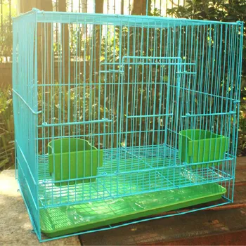 

60*40*40 38*27*30 48*33*32cm iron nest bird cage bird house large bird cages for parrots birdcage with Water box Dung implement
