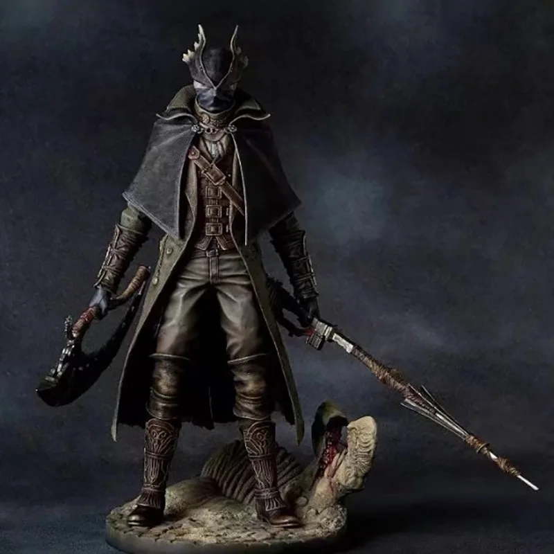 New Bloodborne Hunter Gecco 1//6 PVC Figure Statue Toy No Box 31cm
