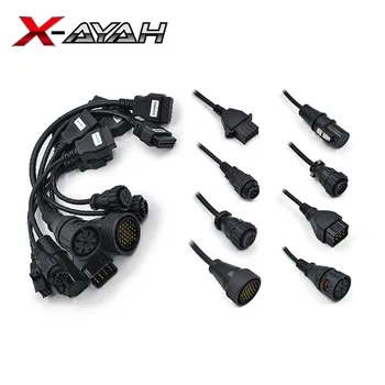 

8 pcs OBD2 Cables For Car Hot Sale Truck Cables Trucks Diagnostic Tool Connect Cable For Trucks OBD 2 Cables Diagnostic Lines