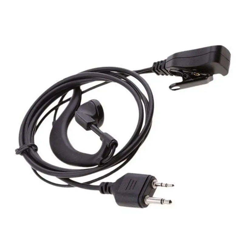 2 Pin G Форма ушной крючок гарнитура наушники PTT и микрофон Совместимость для Midland LXT560 LXT500 GXT1000 GXT1050 GXT500 2 способа