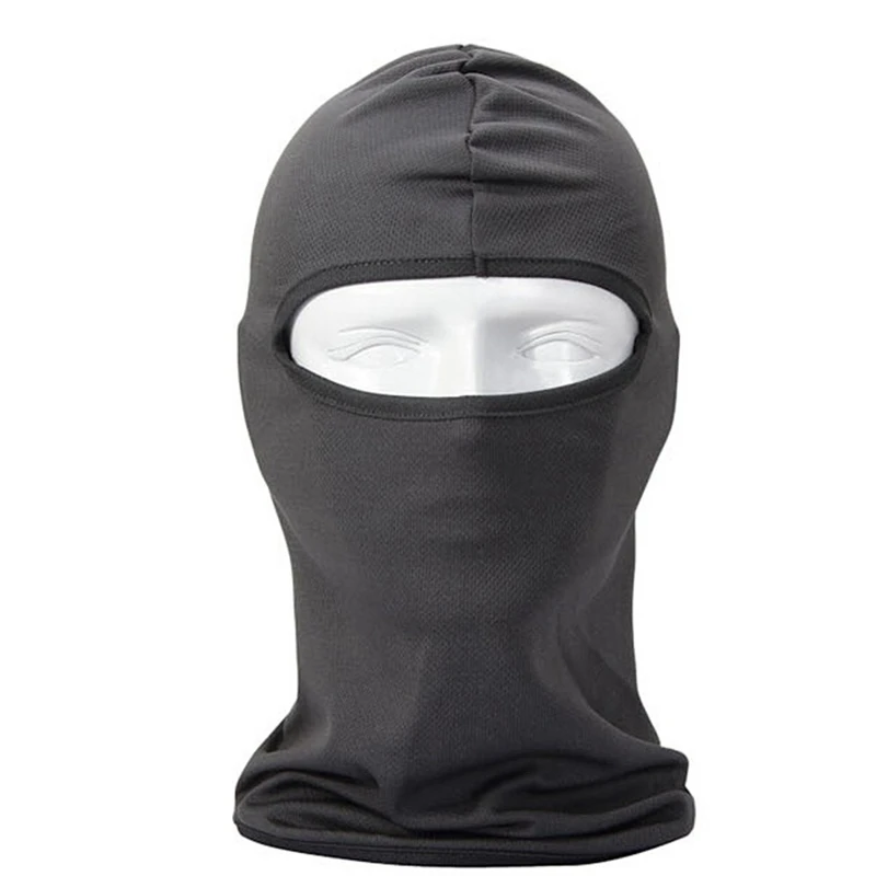 Многофункциональная бандана/Кепка для велосипеда/капюшон устойчивая маска для лица ветер и пыль для спорта, на открытом воздухе, путешествия серый