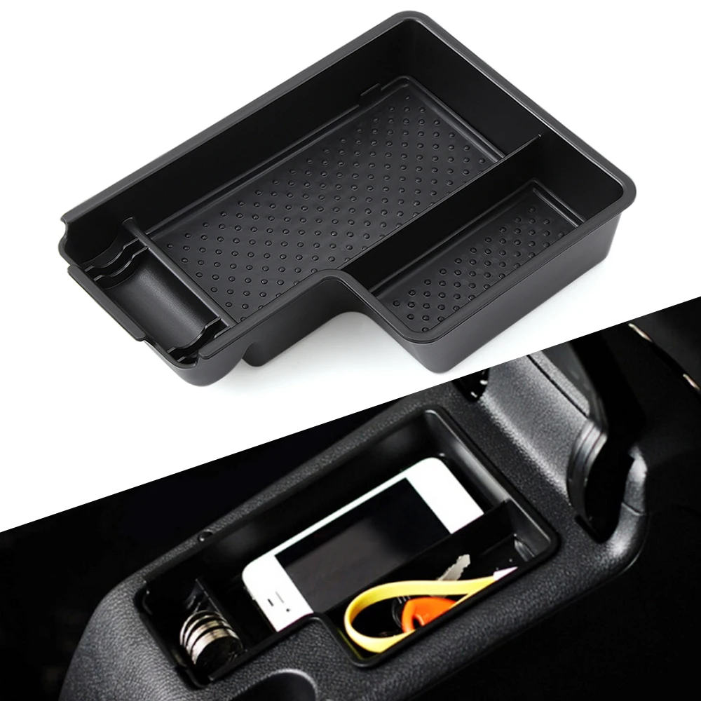 Newest Version Car Glove Box Armrest Box Secondary Storage For  Volkswagen VW MK6 Golf 6 GTI SCIROCCO car styling