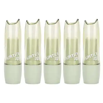 

5pcs/2pcs Cute Lipstick Empty Tube DIY Lip Balm Refillable Container Travel Cartoon Lip Gloss Bottle Handmade Sample Bottles