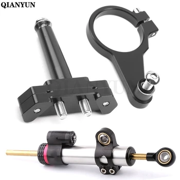 

For Yamaha YZF R15 V3 2017 2018 2019 Motorcycle Adjustable Steering Stabilize Damper Bracket Mount kit Base CNC Moto Accessories