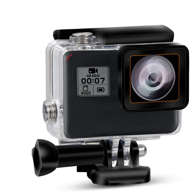 RISE-водонепроницаемый корпус чехол для Gopro Hero 4 3+ защитный 131Ft/40M подводная фотография Dive Hero прозрачный