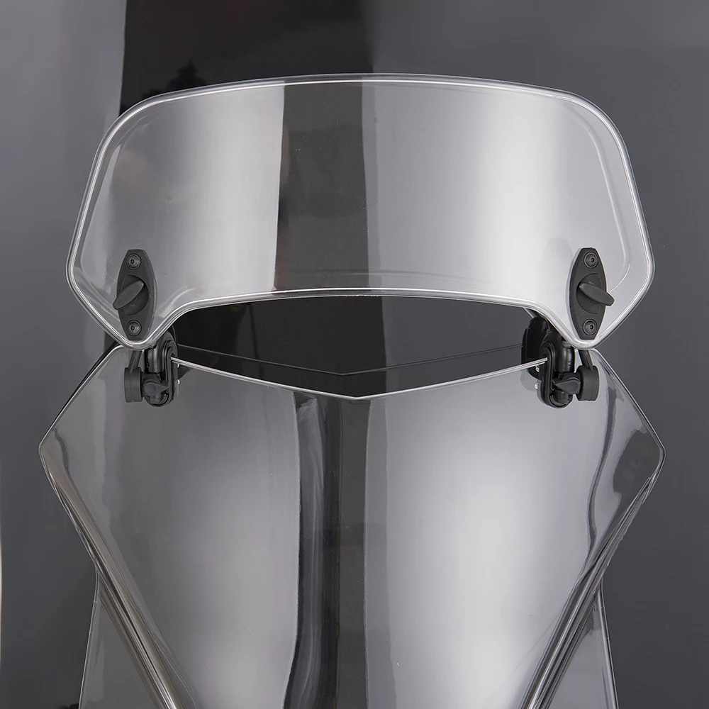 Для DUCATI Multistrada 1200 Enduro S Sport Hypermotard SP Diavel Risen Регулируемый спойлер на ветровое стекло, воздушный дефлектор