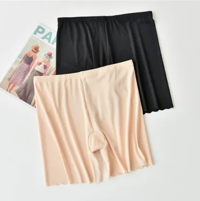 

skinny basic leggings women 2019 summer robe femme Elastic women leggings solid slim ruffles plus size leggings underpants fw435