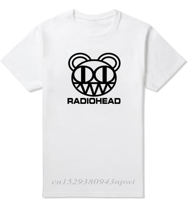 Funny T Shirt Men Custom Design Radiohead Shirts Arctic Monkeys Tee Shirt Cotton Music T-shirt 2024 New T-shirts