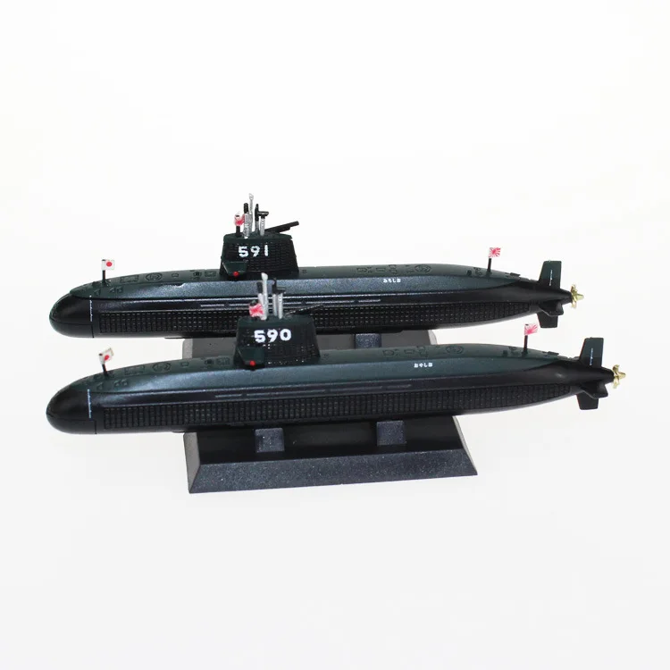Подводные лодки класса Oyashio SS-590/SS-591 Высококачественная имитация военной сцены украшение 10064