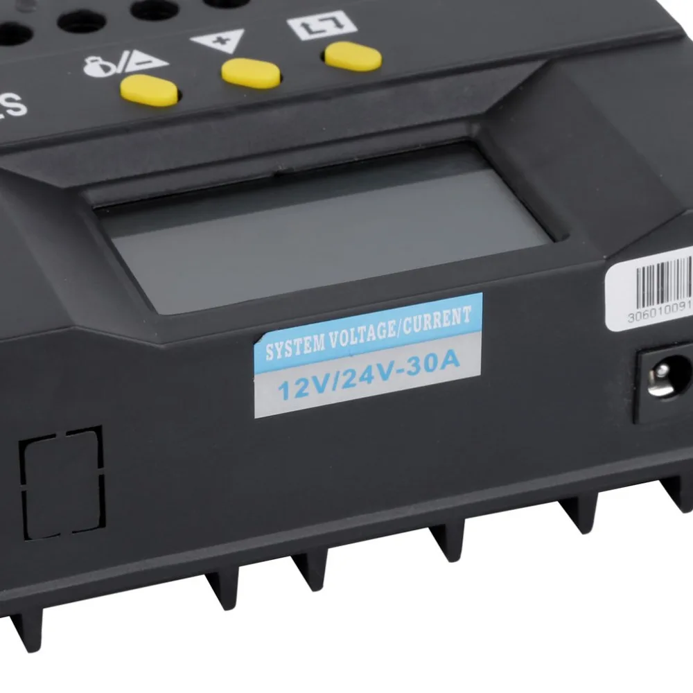 30A 12 V/24 V солнечный регулятор обязанности регулятор фот Солнечный Батарея Панель надежную защиту Прямая