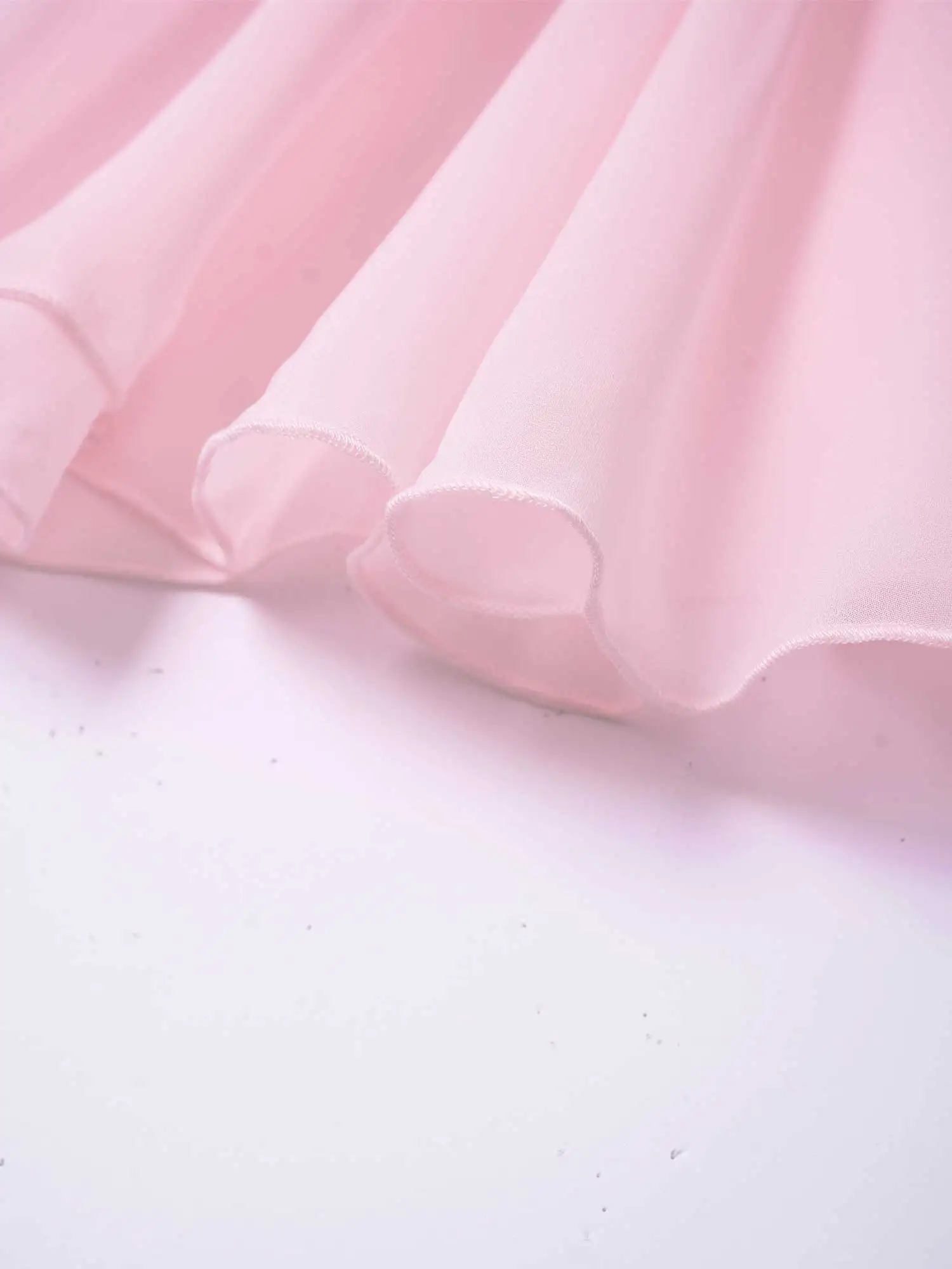 Kids Girl Stylish Ballet Dancewear Skirts Elastic Waistband Solid Color Chiffon Veil Skirt Professional Ballerina Dance Costume