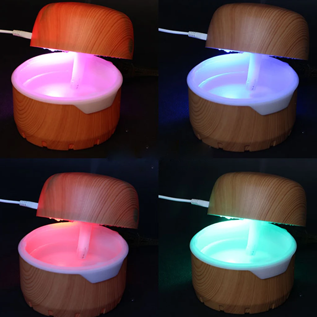 Mini Portable Electric Air Diffuser Aroma Oil Humidifier Night Light Relaxing Defuser for Bedrooms Baby Kids Rooms Car Office